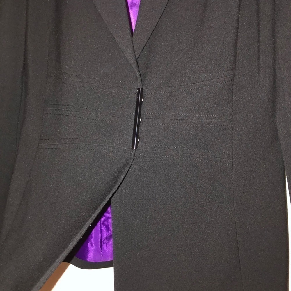 𝅺Calvin Klein snap front career stretch blazer - Picture 2 of 6